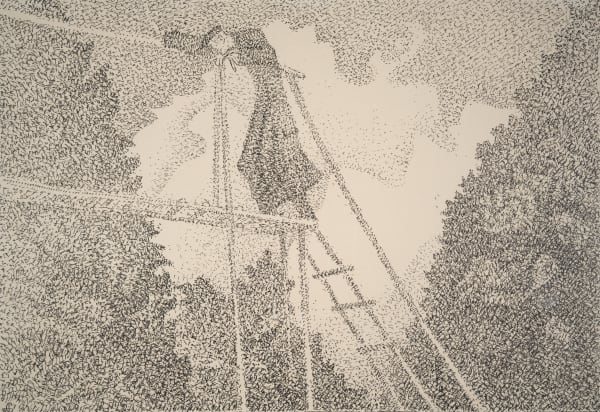 Boris Petrovich Sveshnikov The Ladder Drawing