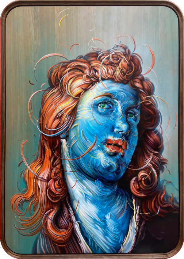 Glenn Brown, The Hoi Polloi, 2024