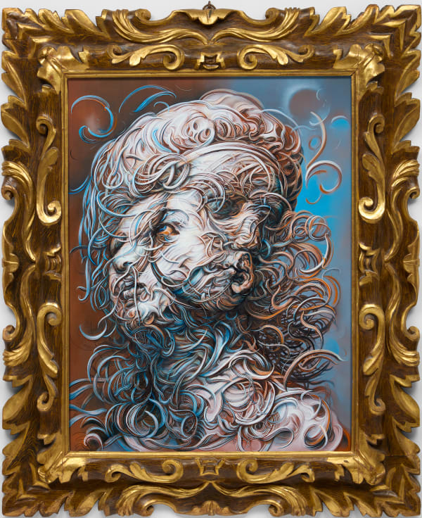 Glenn Brown, The Secret Doctrine / Portrait of Madame Helena Petrovna Blavatsky, 2025