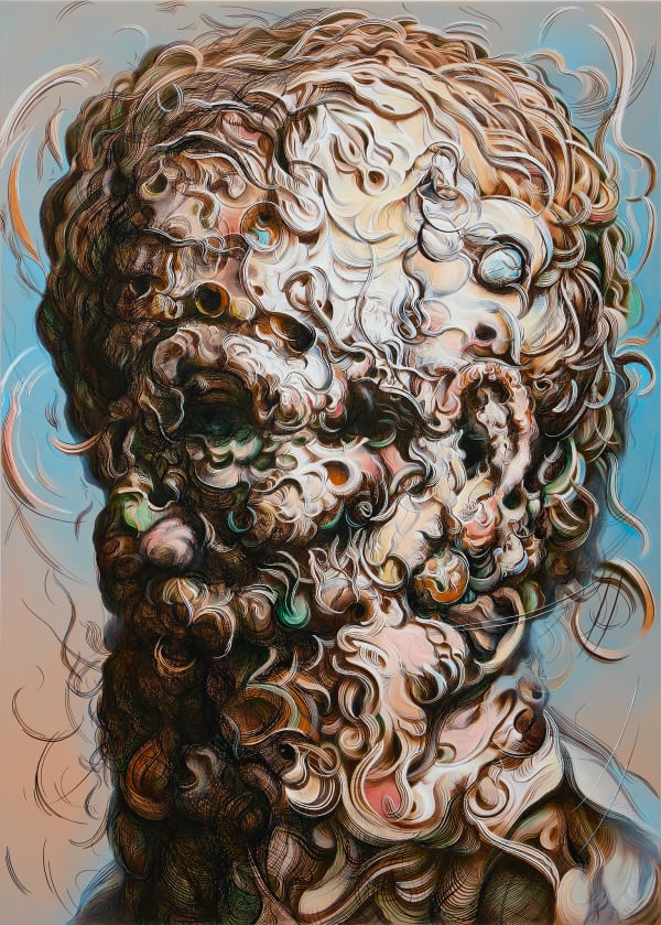 Glenn Brown, Low Hanging Fruit, 2025