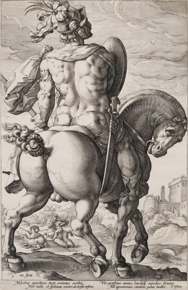 Hendrick Goltzius Titus Manlius Torquatus