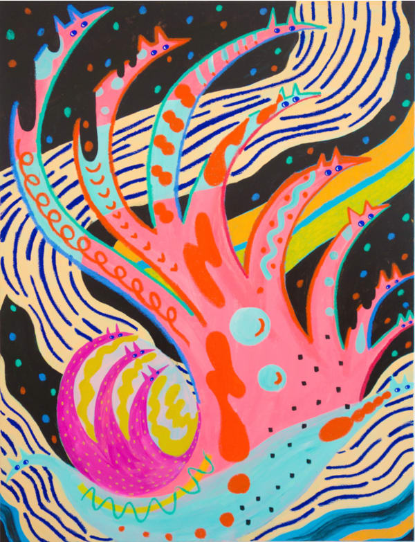 Harumo Sato, Space Bubbles, 2018