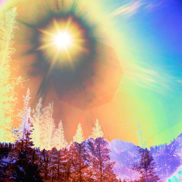 Jason Engelund, Sunscapes, Icarus Survives, Sierra Mountains and Trees, 2020