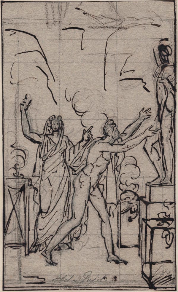 Abel de Pujol, The Farewell of Hector and Andromache