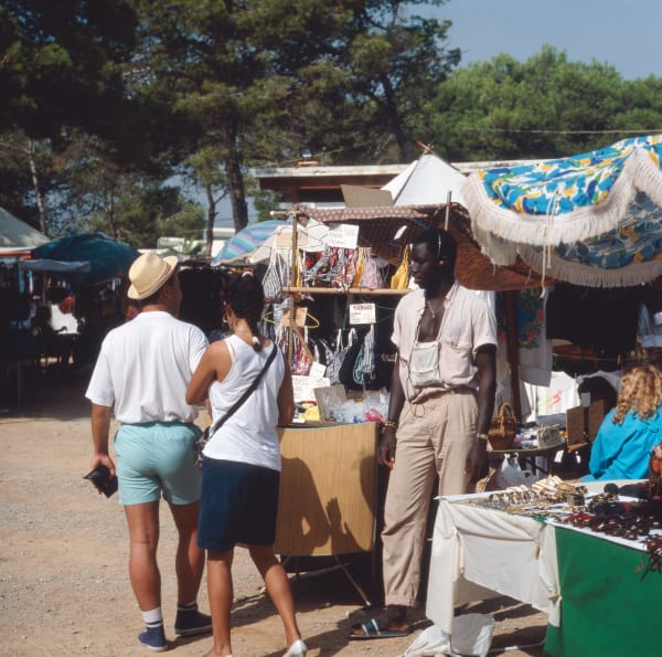 Walter Rudolph, Es Canar Flee Market, 1976