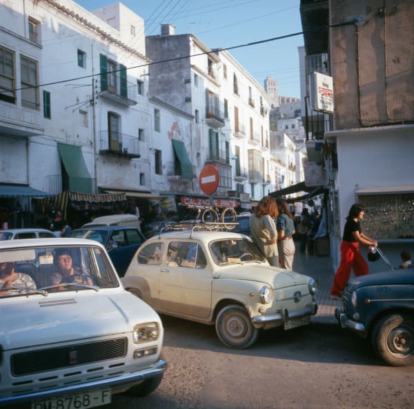 Walter Rudolph, Traffic Jams in The Seventies, Ibiza Town, 1976