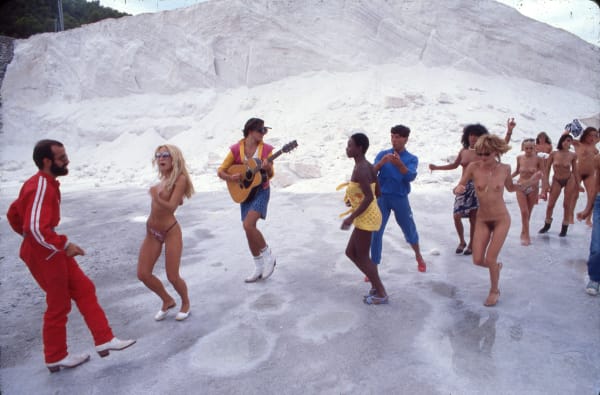 Oriol Maspons, Singing and Dancing in Salt (Part I), Ses Salines, Ibiza, c 1975