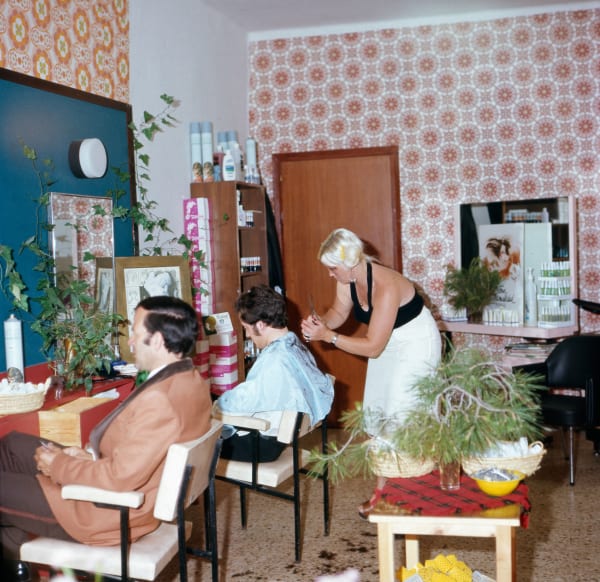 Walter Rudolph, A hairdressers in Ibiza Town, Spain, 1976