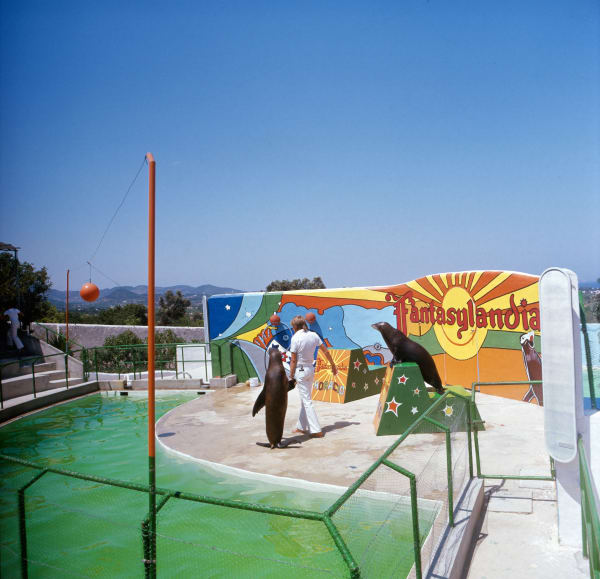Walter Rudolph, A Seal Show at former Zoo "Fantasylandia", San Antonti de Portmany, Ibiza, Spain, 1976