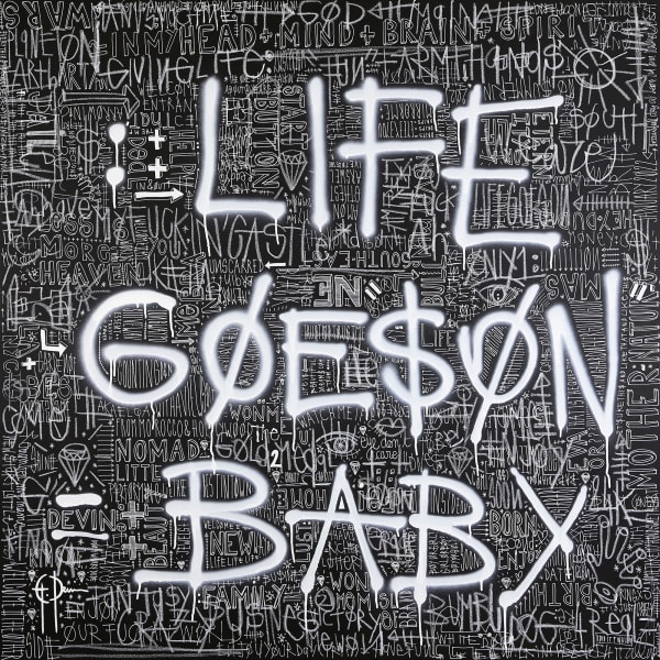 Gregoire Devin, Life Goes on Baby, SOLD, 2021