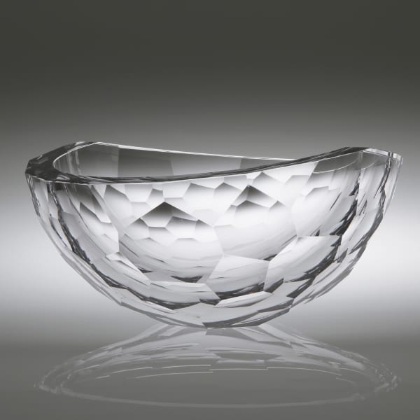 Tomas Brzon, Crystal Cut Bowl, 2016