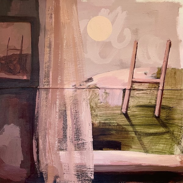 Christina Pataialii, Midpoint (From the London paintings series), 2022