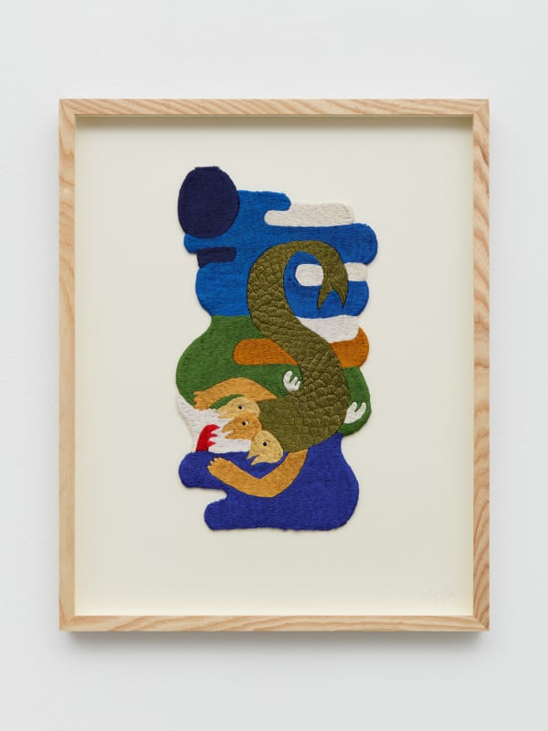 Woo Jin Joo, Three-Headed Fish , 2025