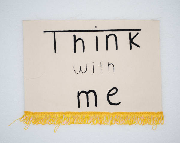 Elham Shafaei, Think with me, 2023