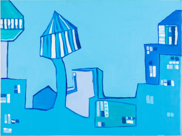 Layla Juma, Untitled Houses (Water Tank Sharjah), 2011