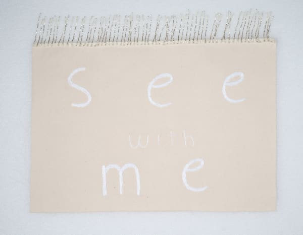 Elham Shafaei, See with me, 2023
