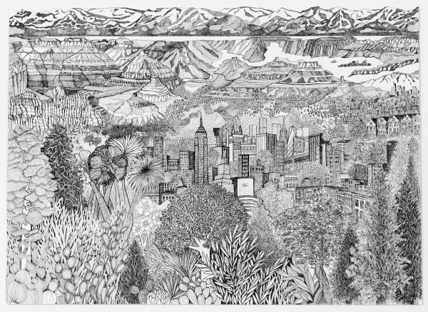 Bénédicte Gimonnet, Peregrinations V, 2024