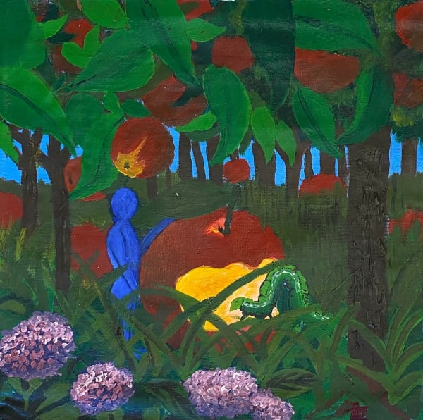 Trevor Nduni, Being in the Giant Forest, 2023