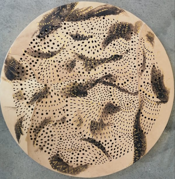 Kohar Kevorkian, No Title darker84cm diameter, 2017