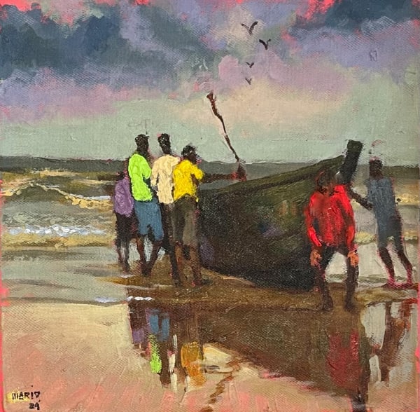 Frank Marius Ajuma, Docked, 2024