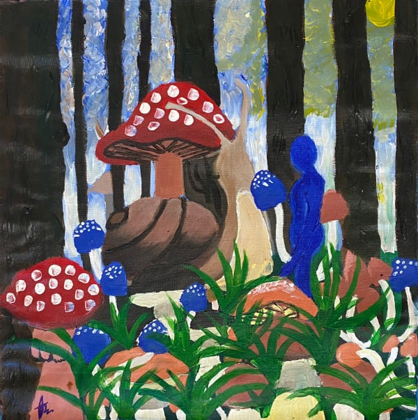 Trevor Nduni, Being in Fungi, 2023