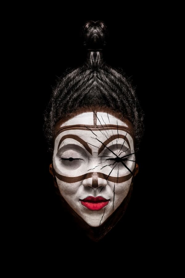 Teddy Mitchener, Lumbo mask (series Disappearing Africa), 2018
