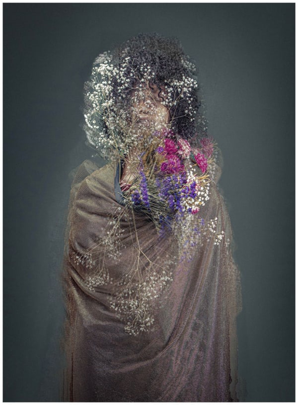 Margaret Ngigi, Flowers for Essy VIII, 2022
