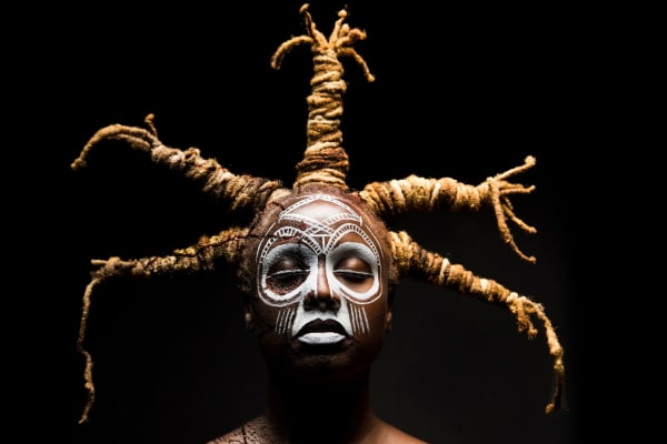 Teddy Mitchener, Chikunga mask (series Disappearing Africa), 2018