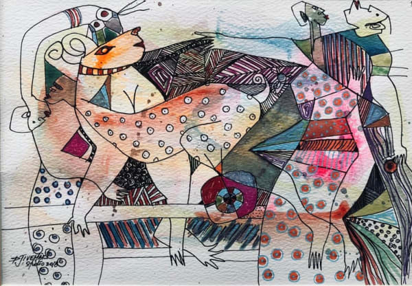 Samuel Djive, The game is over, 2018