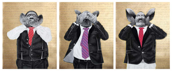 Filipe Branquinho, Os três arguidos (The three defendants), 2019