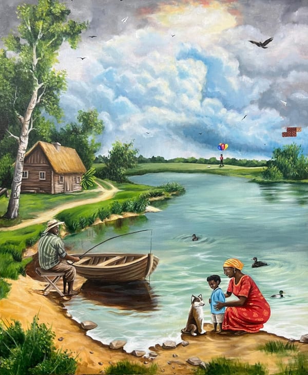 Adeniyi Damilola, Still waters, living dream, 2025
