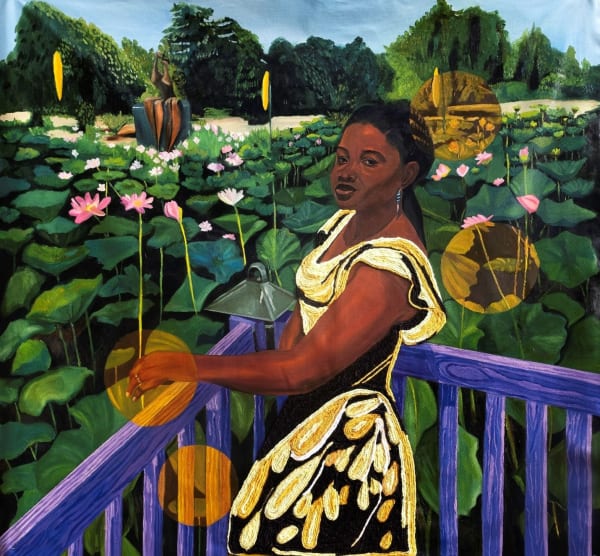 Cecilia Lamptey-Botchway, Elegance of the Garden, 2024