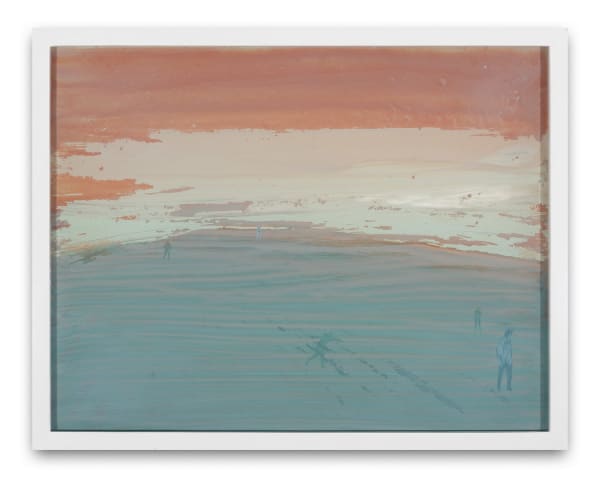 Tatiana Blass Longilonge #11, 2025 Synthetic enamel on glass 30 x 40 cm