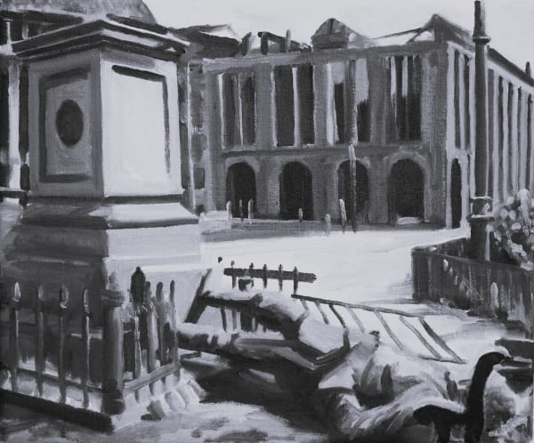 Alexander Adams, Fallen Statue, Berlin, 1949, 1st April 1997