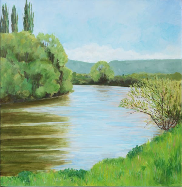 Angie Spencer, Banks of Green Willow, 2025