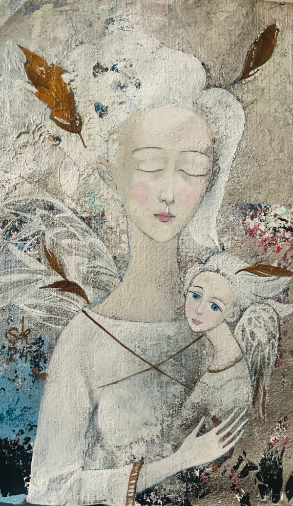 Svetlana kornilova, White Wings, 2024