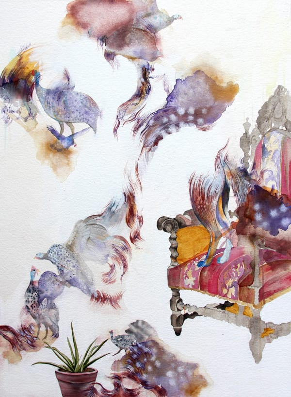 Whitney Jade Halsted, 'Am I An African Chicken, Or An Urban Fox?', 2020