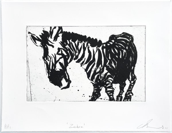 Chris Burns, Zebra, 2021