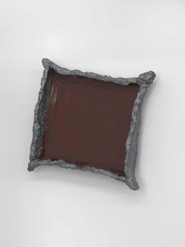 Kianja Strobert 14, 2021 Metal lathe, papier mâché, acrylic paint, and paper backing Approx 10 1/2 x 9 3/4 x 1 3/4 in (26.7 x 24.8 x 4.4 cm)