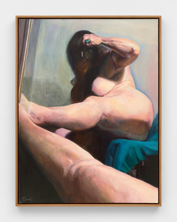 Joan Semmel, Tilted Mirror, 2002