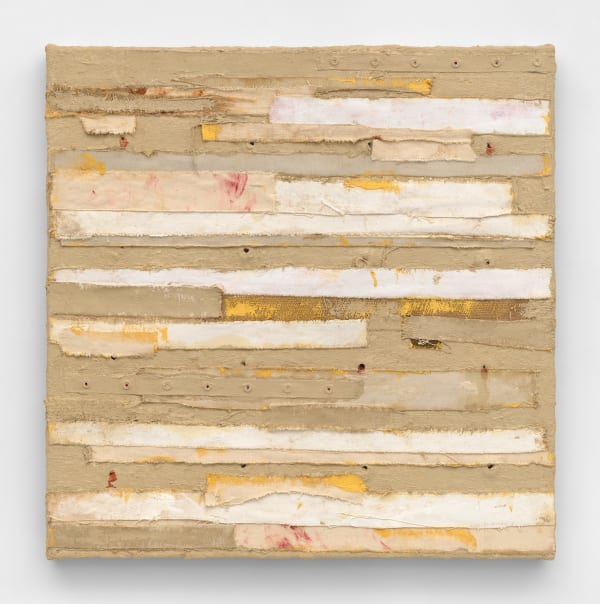 Harmony Hammond, Bandaged Grid #3, 2016