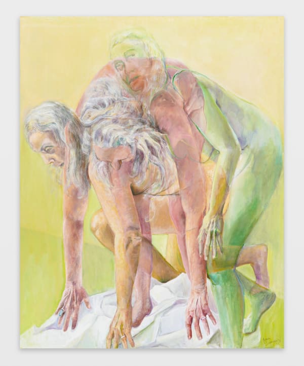Joan Semmel, Triple Play, 2011