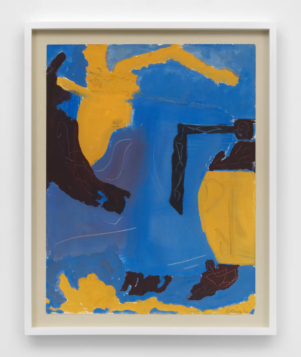 Betty Parsons Undersea #2, 1956 Gouache on paper 20 1/8 x 15 11/16 in (51.1 x 39.9 cm) 23 1/8 x 18 5/8 x 1 5/8 in framed (58.7 x 47.3 x 4.1 cm framed)