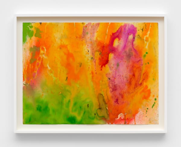 Melvin Edwards Untitled, c. 1974 Watercolor and ink on paper 18 3/4 x 25 in (47.6 x 63.5 cm) 22 x 28 x 1 5/8 in framed (55.9 x 71.1 x 4.1 cm framed)