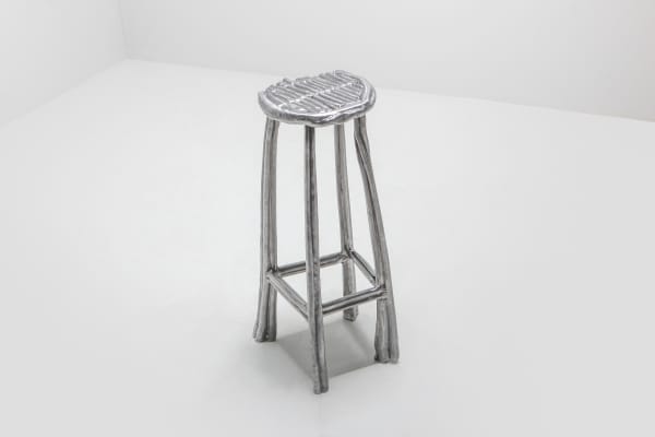 Nicolas Erauw, Aluminum Cast Bar Stool T-009 , 2019