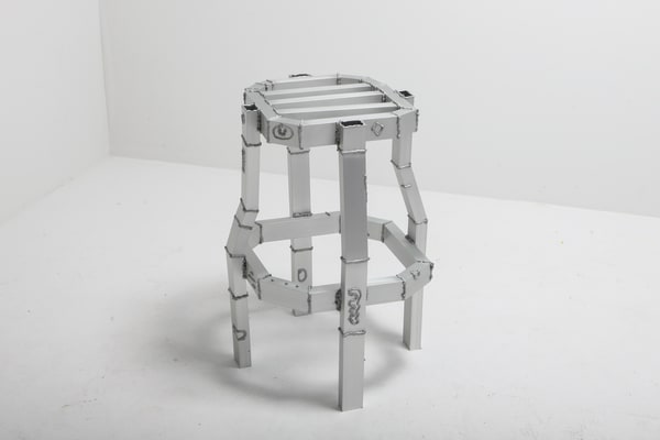 Thomas Ballouhey, Innocent Welder's Bar Stool, 2019