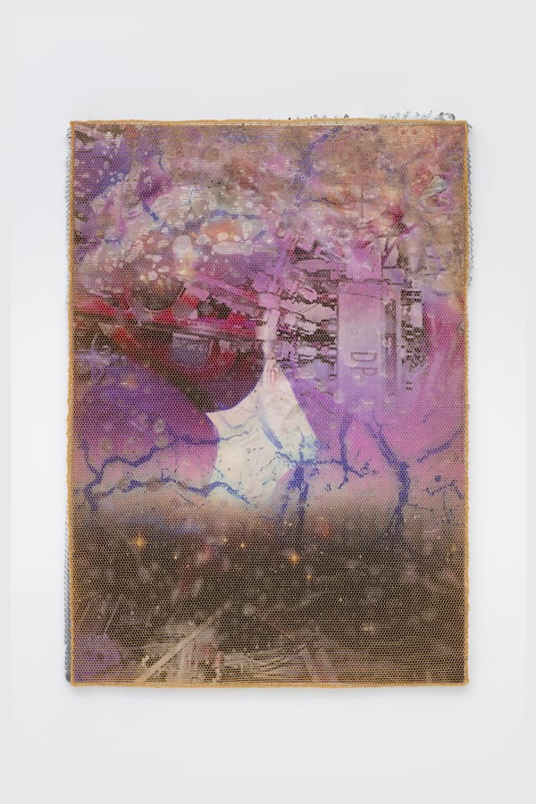 Estrid Lutz, - Bulletproof mesh y Kisses again in the tokamak stars dusts - , 2021