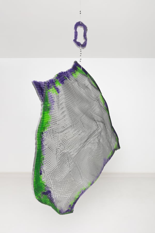 Estrid Lutz, - space debris catcher - 021 - ghost infra - skins the black hole - , 2021