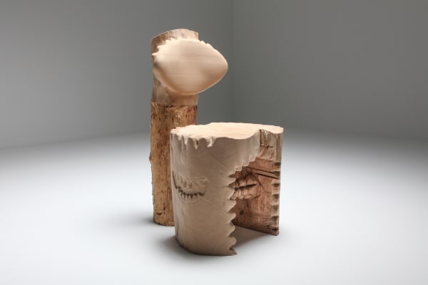 SCHIMMEL&SCHWEIKLE, Echo stool (Teeth), 2020