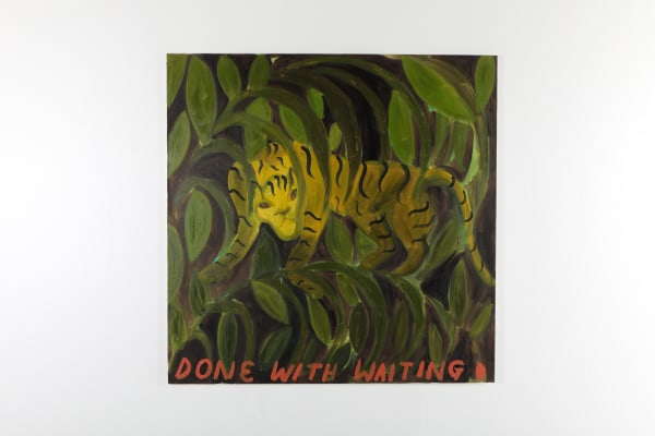 Sophie Vallance, A Painting to Manifest Good Luck for Douglas, 2020